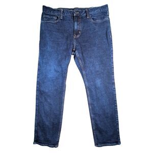 Old Navy Jeans Mens Size 38x30 Straight Leg Built-In Flex Dark Wash Blue